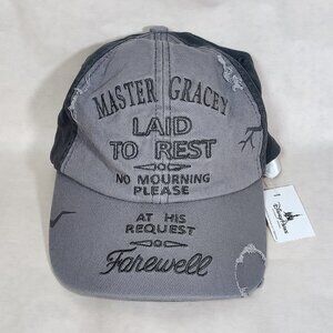 Disney Parks Haunted Mansion Baseball Hat Master Gracey Grave Adult Embroidered